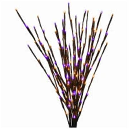 Holiday Bright Lights Holiday Bright Lights 266672 Black with Purple & Orange Lights 266672